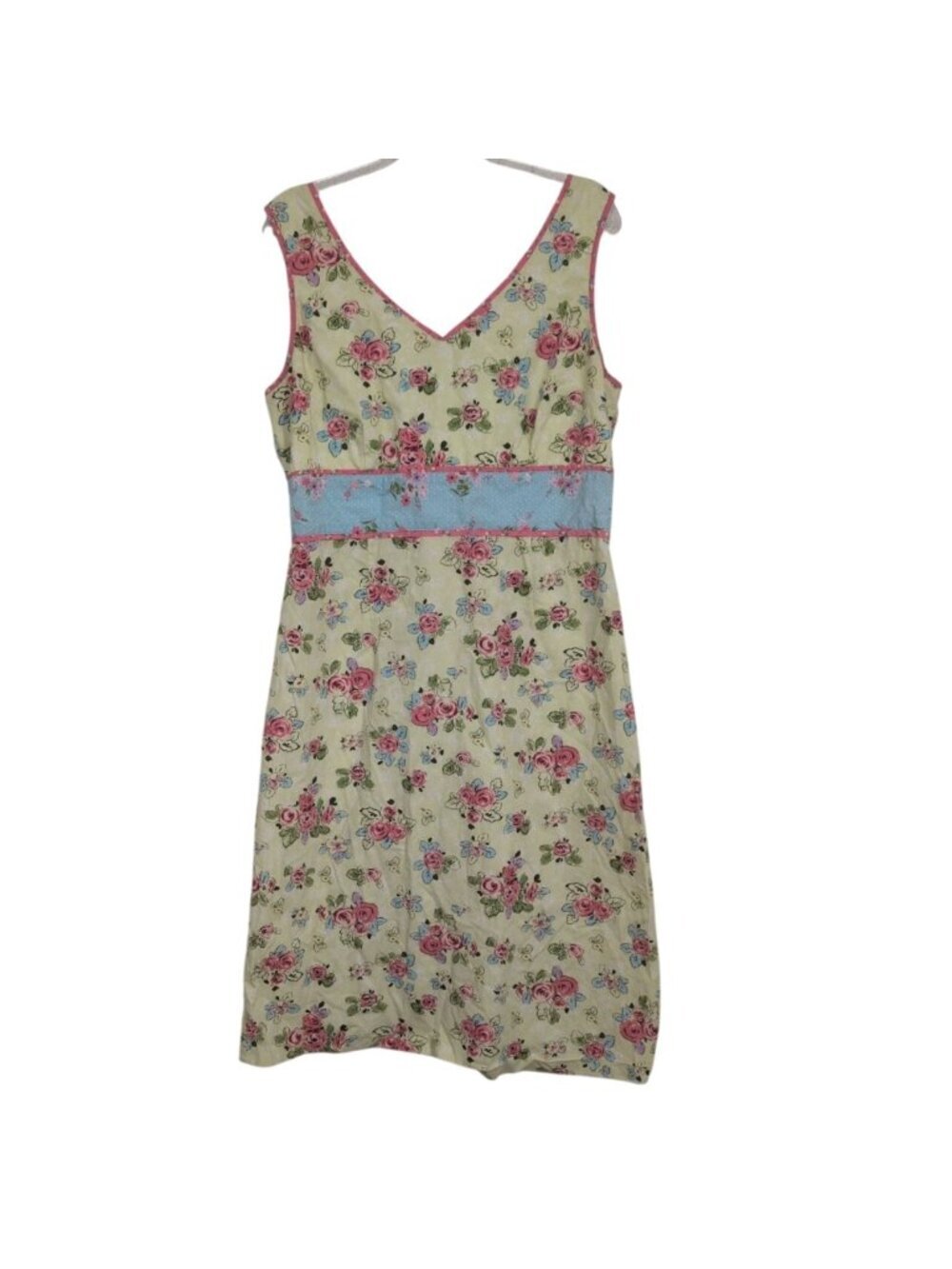 Hanna Andersson Floral Dress Womens Size 12 Cottagecore Shabby Chic Coquette
